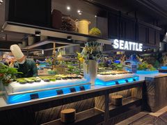 自助取餐区-V-ONE西雅图海鲜自助餐厅(仓山万达广场店)