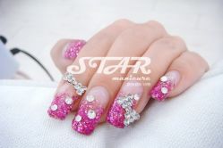 桃色闪烁银河-STAR美甲店