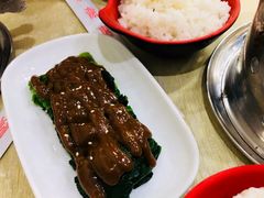芝麻酱菠菜-张妈台式锅烧(深大店)