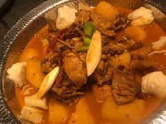 沙湾原始大盘鸡-丝路金桃·新疆菜(徐汇店)