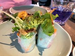 牛油果软壳蟹米纸卷-CHINCHIN 青青·泰国料理(万象食家店)