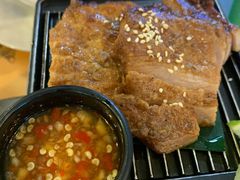 炭烤秘制猪颈肉-simply thai天泰(长泰广场店)