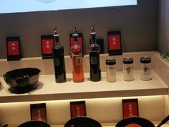 自助调料区-辣伍鲜毛肚老火锅(元一店)