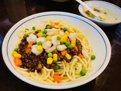 虾仁炸酱面-奎元馆.百年奎元.非遗传承(西湖边的解放路店)