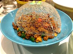 拉丝蒜香掌中宝-雀蓝川菜(星悦汇店)