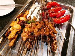 焦香肥肠-福苗小骆驼烧烤(大唐不夜城店)