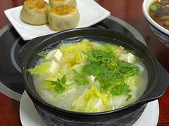 白菜豆腐砂锅-北京清真房记小吃店
