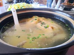 农家土鸡汤-桃花姐假日酒店·桃花潭土菜馆