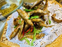椒盐小河鱼-鸿运楼·舌尖上的徽菜