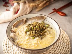 雪菜黄鱼浓汤面-南小蟹手工點心(三里屯店)