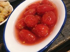 凉拌西红柿-盟重烧烤(东瓜山创始店)