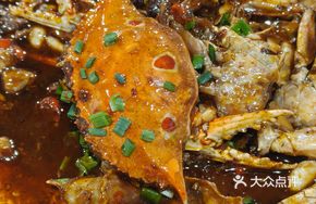 Flower Crab Stir-Fried Rice Noodles
