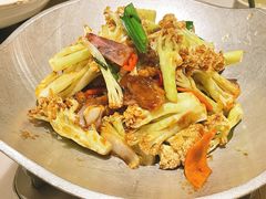 香锅开心花菜-小菜园新徽菜(上海浦东复地活力城店)