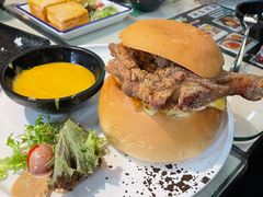 芝士三多鸡腿焗保龄球-阿飛冰室(下沙店)