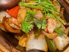 蒜香啫猪颈肉-鹊玥·粤菜小馆(汇智国际商业中心店)
