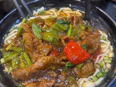 滑炒牛肉面-董记庐春面馆(北京西路店)