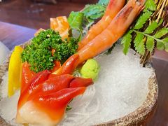 三文鱼刺身-鳗鱼家·深夜食堂(军博店)
