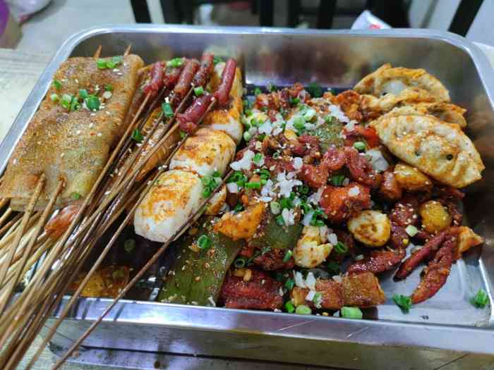 乐至烧烤(大竹林店)-"住附近三年多第一次来,朋友推荐,因为穿起.