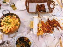 -老谷家黄泥烧鸽子·烧烤