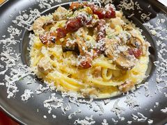 奶油培根意面-HELLO 27 意面·沙拉·帕尼尼