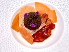 蓝鳍金枪鱼塔塔配鱼子酱-8½ Otto e Mezzo BOMBANA(洛克外滩源店)
