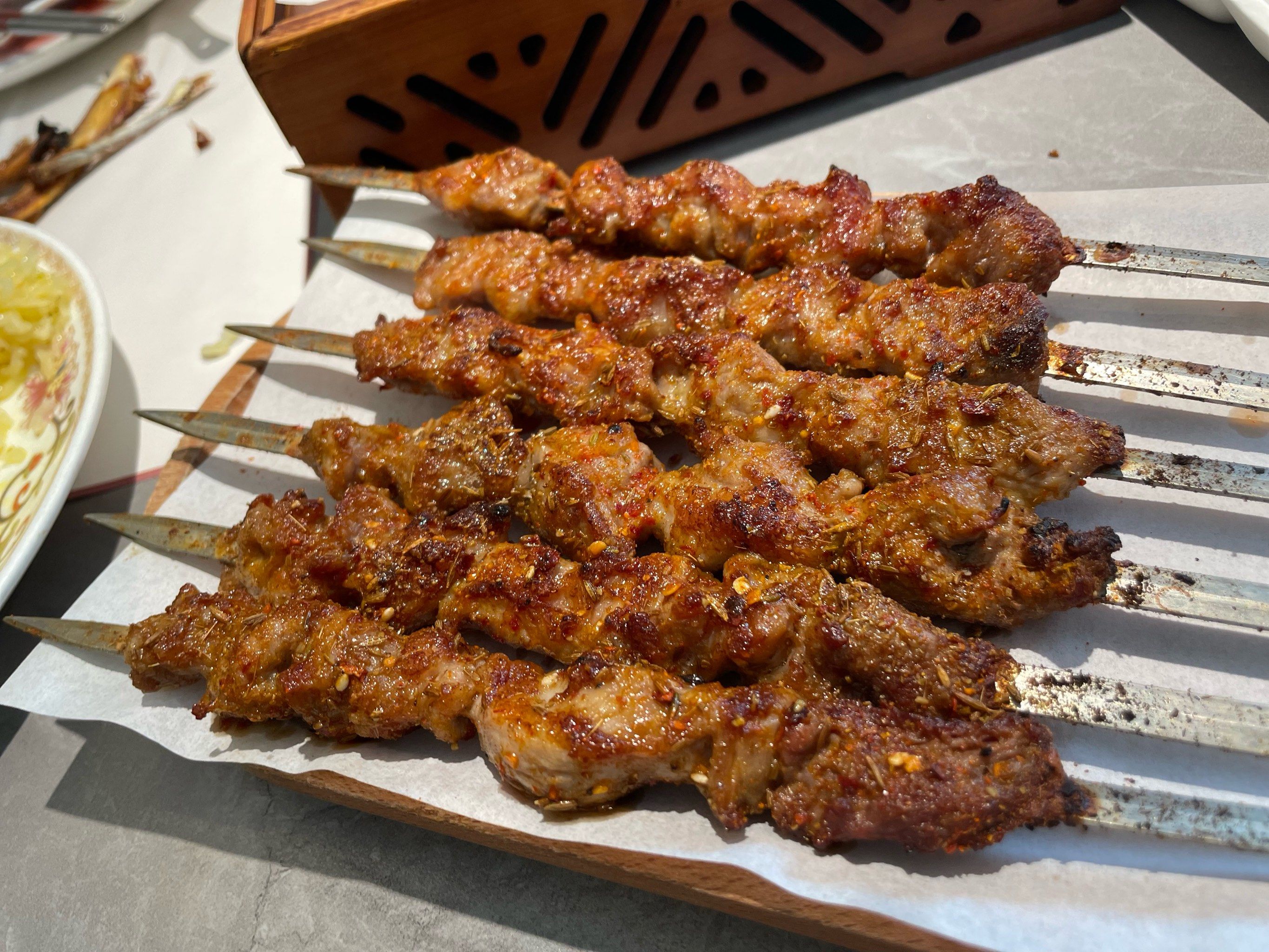 烤羊肉串  羊肉串的诱惑