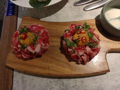 鲜潭捞拌肥牛-鲜潭蒸汽石锅鱼(五道口购物中心店)