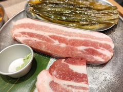 山蒜叶烤五花肉-马场洞肉铺(高丽街店)