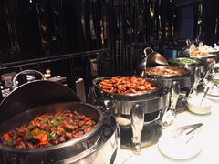 自助取餐区-唐拉雅秀酒店-西锦汇空中BBQ·思创餐厅