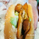 到底在哪里有可达鸭！肉堡也太大了吧