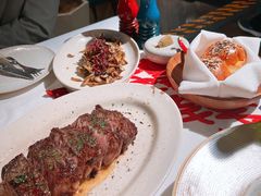 美国上佳级肉眼牛排320g-弗兰克牛排西餐厅Ribone steak house(柠檬花园店)