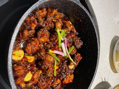 辣子鸡小锅-贵州辣子鸡番茄鸡