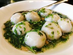 荠菜瑶柱蟹圆-老正兴菜馆(福州路店)