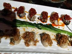 -东来菜馆•手抓海鲜家常菜•海鲜锅贴(鸽子窝店)