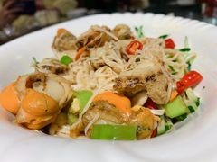 -东来菜馆•手抓海鲜家常菜•海鲜锅贴(鸽子窝店)