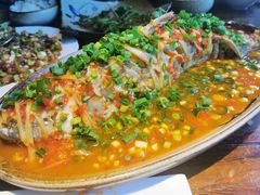 跳水鱼-不相离盐帮菜(郎园店)