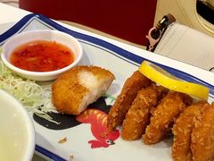 泰式椒盐手打虾饼-食运茶餐厅(文化宫店)