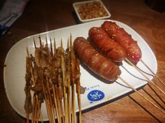 -路边摊小炉子烧烤