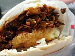 -清真马乐贝腊牛肉蛋黄菜夹馍(马蓉洒金桥店)
