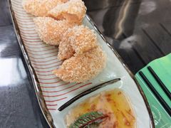 炸虾饼配泰国梅子酱-帕蓝·暹罗料理(大学路店)