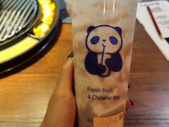 芋泥啵啵绿茶-茶百道(瑞安吾悦广场店)