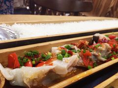 竹筒盐油饭-胡须哥网红竹筒菜
