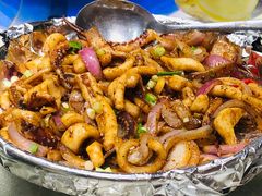 鱿鱼-船梆煮•蒸汽海鲜·炉火烤肉(五四广场店)