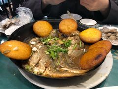 杂鱼贴饼子-华圆美食