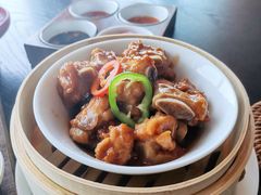 芋香蒸黑毛猪排骨-广州柏悦酒店·悦景轩·粤菜餐厅