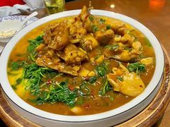 红烧江鮰鱼捞面-祝家花園(伯渎港店)