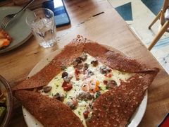 鸡蛋蘑菇熏肉荞麦可丽饼-RAC BAR(安福路店)