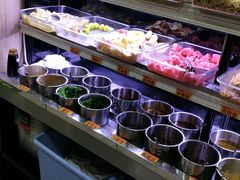 自助调料区-草原饭店火锅