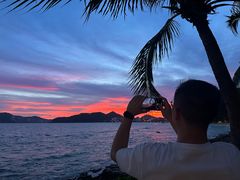 -日落吧·海景咖啡厅·餐酒吧·鸡尾酒·下午茶·乐队表演·浪漫夕阳·三亚文华东方酒店