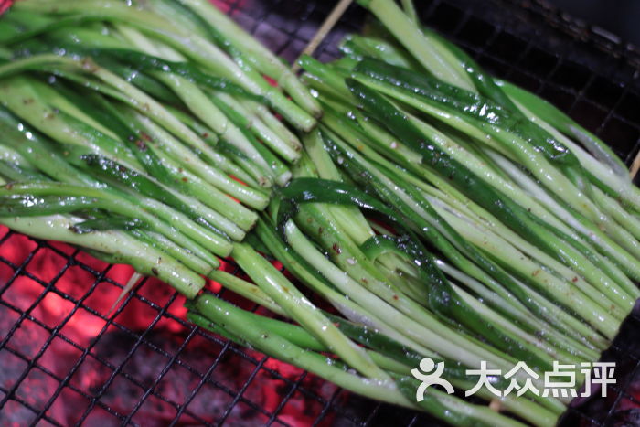 芭芭辣烧烤火锅美食餐厅韭菜图片 - 第98张
